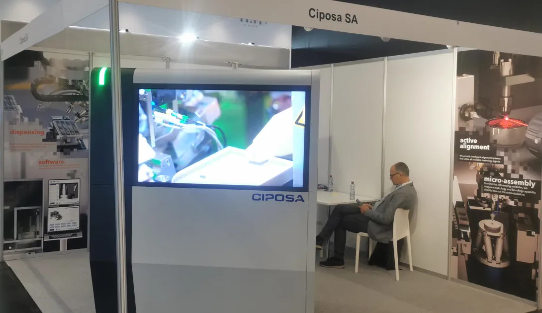 Ciposa stand at ECOC 2024 in Frankfurt